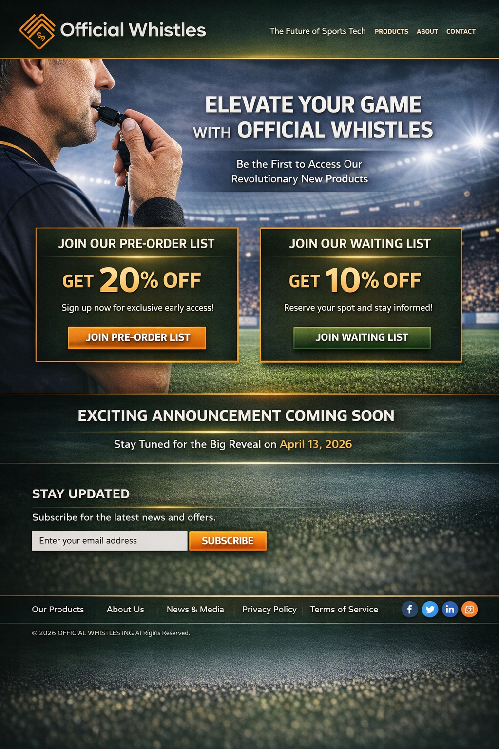 Official Whistles Fan Rooms free fan engagement preview