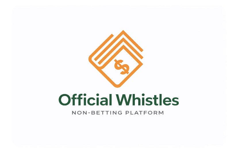 Official Whistles sports officiating fan engagement platform logo